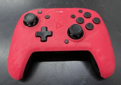PDP Gaming Faceoff Deluxe Wireless Switch Pro Controller - Pink Camo - Image 1 of 2