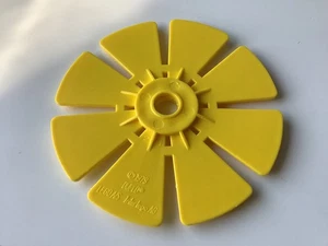 Vintage 1979 Lego Duplo gelb Windmühle Propeller Ersatzteil - Bild 1 von 4
