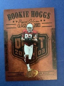2003 Playoff Rookie Hoggs Bryant Johnson Jersey RC - Bild 1 von 2