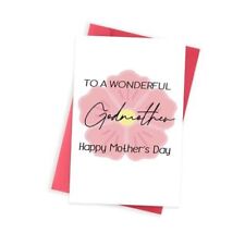 Lovely Mother's Day Card for Godmother, Funny Mothers Day Cards Gifts for 243