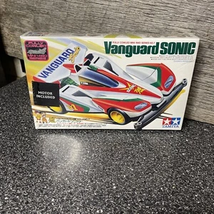 Mini 4x4 Tamiya Vanguard Sonic completamente rivestita fuori produzione rara scala 1/32 nuova - Foto 1 di 5
