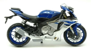 MODELLINO MOTO STATICO NEW RAY YAMAHA YZF-R1 2016 BLU MODELLISMO SCALA 1/12 - Foto 1 di 5