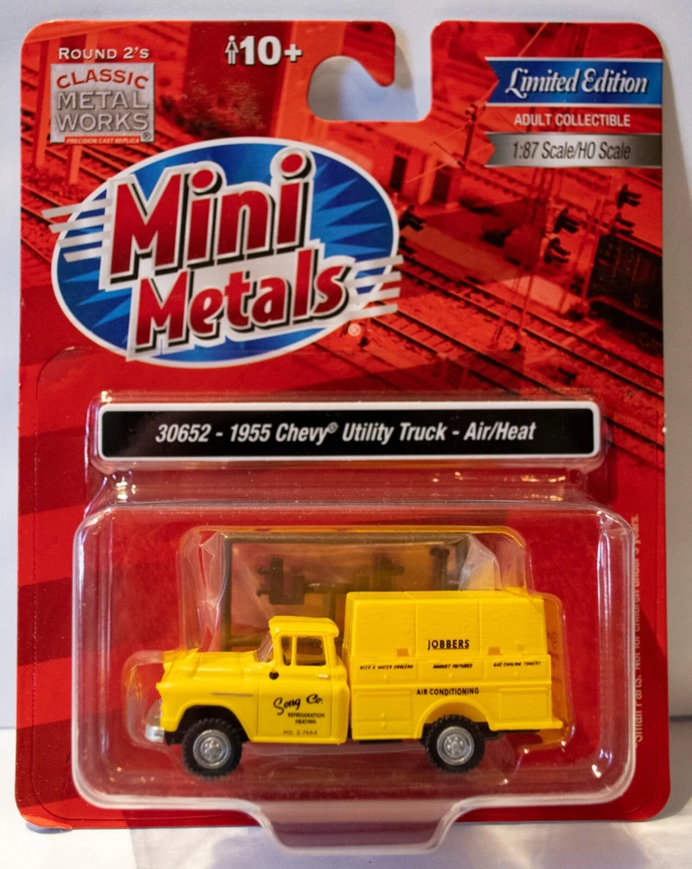 Classic Metal Works #30652 1955 Chevrolet Utility Truck - Assembled - Mini Metal - Image 1 of 1