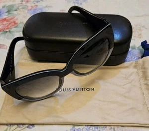 Autentici occhiali da sole da donna Louis Vuitton glitter con scatola e custodia Z0587W 93L - Foto 1 di 21