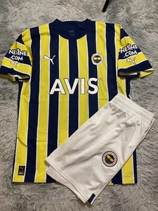 Camiseta deportiva FENERBAHCE 2022/23 VERSIÓN PRO HOME edición partido + pantalones cortos Super Lig Turquía - Imagen 1 de 11