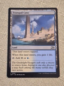 x1 Tranquil Cove DFT Aetherdrift MTG 267 LIFE LAND M/NM 1x - Picture 1 of 2