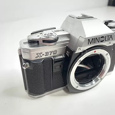 Minolta X-370 SLR Camera Body Only - Image 1 of 4