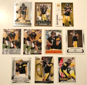 Ben Roethlisberger LOT (10). 2006-2010. Donruss, Topps, Upper Deck+ STEELERS QB - Picture 1 of 13