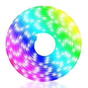 Monster 5m 16.4ft Multi-Color Indoor/Outdoor LED Light Strip with Remote Control - Picture 1 of 10