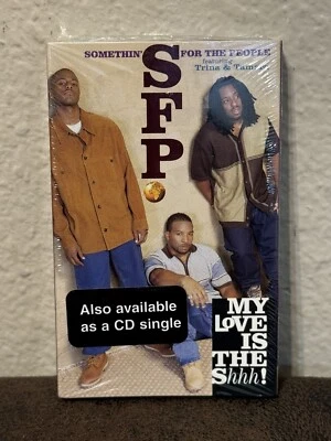 Somethin For The People, SFP, Cassette Single, "My Love Is The Shhh" ! - SEALED - Image 1 of 4