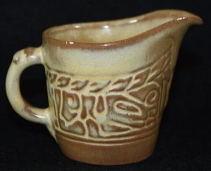 Frankoma Pottery Desert Gold Aztec Mayan Creamer 7A - Picture 1 of 4