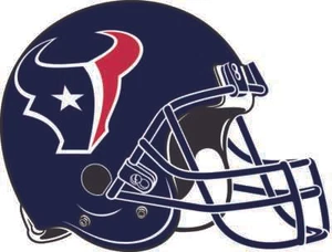 CASCO HOUSTON TEXANS Vinilo Calcomanía / Pegatina ** 5 Tallas ** - Imagen 1 de 1