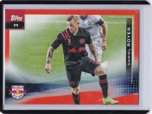 2021 Topps MLS Orange Parallel #35 Daniel Royer - NY Red Bulls - 09/25 - Picture 1 of 1