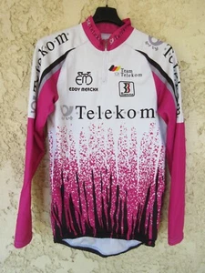 Maillot cycliste TEAM TELEKOM 1993 vintage BIEMME trikot ZABEL shirt jersey L/S - Picture 1 of 3