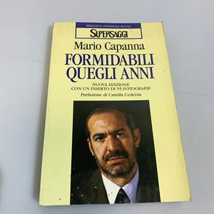 Formidabili quegli anni di Mario Capanna Supersaggi - Imagen 1 de 1