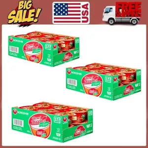 3 PACKS Nongshim Bowl Noodle Spicy Kimchi Ramyun Ramen Noodle Soup Bowl, 3.03oz - Picture 1 of 9