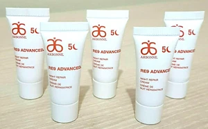 5X3ml Arbonne RE9 Advanced Night Repair Cream Anti Ageing Total 15ml Free Post - Picture 1 of 1