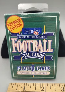 1992 Team NFL Premier Edition Football Star Cards Playing Cards - 54 player deck - Picture 1 of 6