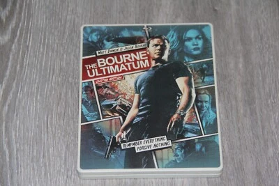 The Bourne Ultimatum Blu-ray +  DVD  2-Disc Set Limited Edition Steelbook - Image 1 of 3