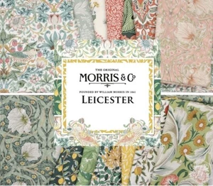14 X 1/2 YARD bundle Leicester by Original Morris & Co. cotton fabric - Picture 1 of 15