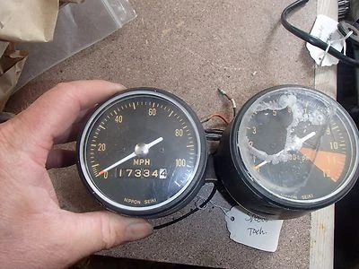 Medidores de velocímetro/velocímetro Honda 1969 CL 350 Foto 1 de 4