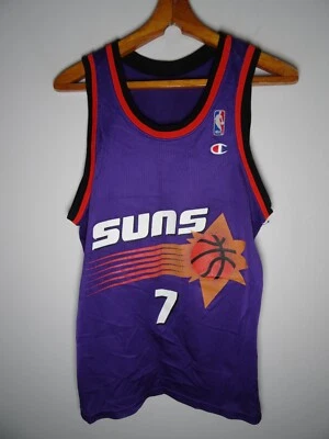 Vintage Champion Phoenix Suns Jersey Mens Small Kevin Johnson 90s NBA Shirt - Image 1 of 3