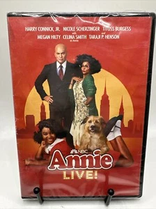 Annie Live! (DVD, 2021) Harry Connick Jr. - Nicole Scherzinger *Case Damage* - Foto 1 di 5
