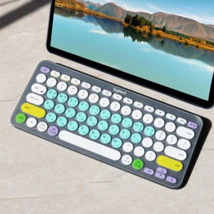 Korean language keyboard skin for Logitech K380 Wireless Multi-Device Keyboard - Picture 1 of 11