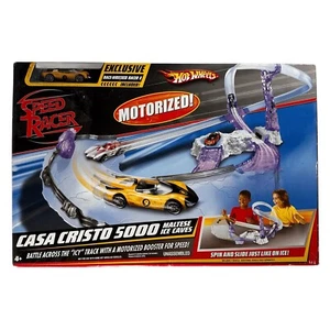 Mattel Hot Wheels Speed Racer Casa Cristo 5000 grottes de glace maltaises set et voiture 2007 - Photo 1/7