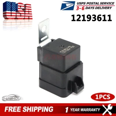 12193611 For Isuzu Buick Cadillac Chevrolet GMC Hummer HVAC Blower Motor Relay - Image 1 of 4