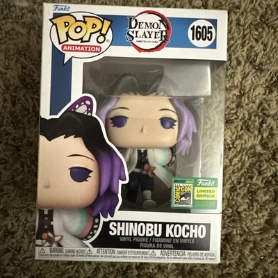 🚨 Funkoville Funko Exclusivo Demon Slayer Shinobu Kocho 1605 SDCC 2024 Limited Foto 1 de 4