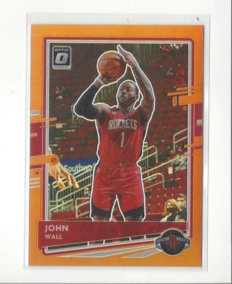 2020-21 Donruss Optic 橙色 Prizm #53 John Wall 火箭 /199  — 第 1/2 张图片
