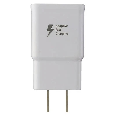 Samsung Fast Charging Single USB Wall Charger/Adapter - White (EP-TA20JWE) - Image 1 of 3