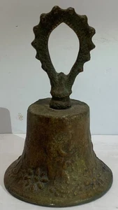 Mission Style Messing Glocke, gekauft in Cayucos CA Antik Messe - Bild 1 von 16
