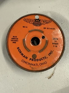 VINTAGE DORMAN PRODUCTS INC. 16GA FILO MECCANICO RICOTTO NERO - DIAMETRO 5" PISCINA - Foto 1 di 3