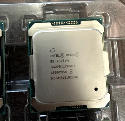 Intel Xeon E5-2603 V4 SR2P0 1.70GHz CPU Processor Used  - Image 1 of 2