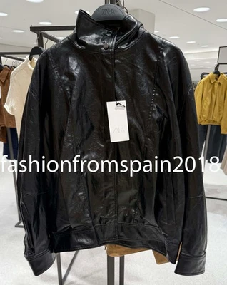 CHAQUETA BOMBER ZARA NUEVA MUJER COLECCIÓN ZW NEGRA XS-XL 3548/251/800 Foto 1 de 2