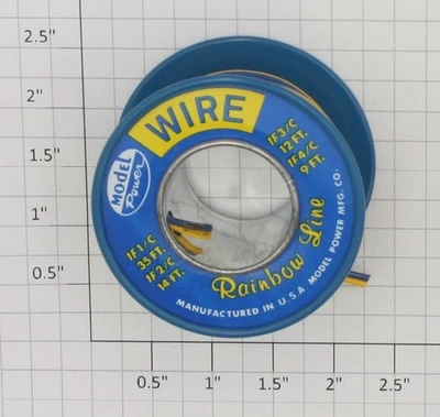 Model Power 0625-3 24 Gauge 2-Conductor Stranded Hook-Up Wire (10' +/-) - Image 1 of 2