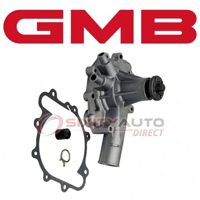 GMB Water Pump for 1977-1978 Pontiac Grand Safari 6.6L V8 - Coolant kq Foto 1 de 4