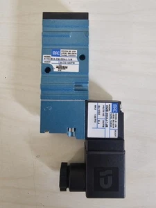 Mac Valves Inc. Solenoid Pneumatic Valve 411A-B0A-DM-DDAJ-1JB 5 Port - Picture 1 of 9