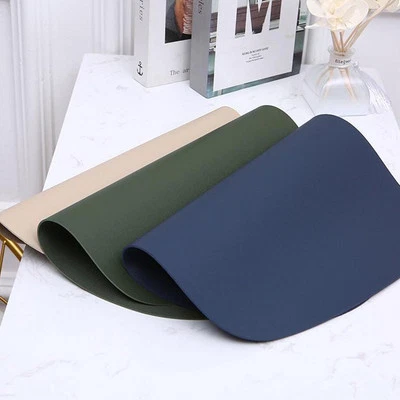 Elegante runde ovale Tischsets 6er Set geeignet für den Innen- und Außenbereic - Bild 1 von 4