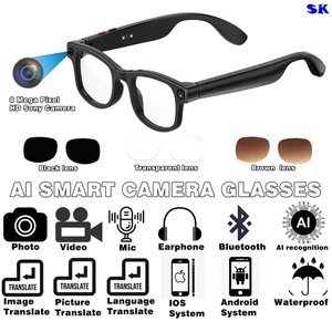 AI smart glasses Voice control for Daily Life Recording - Picture 1 of 24
