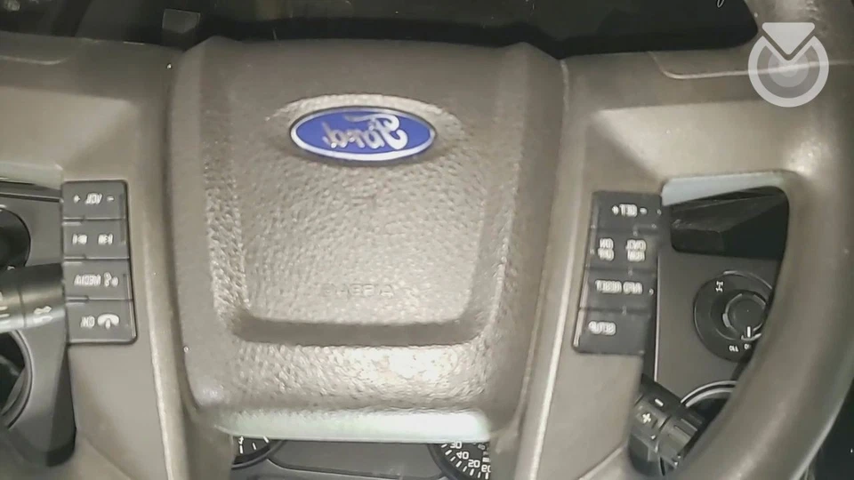 Bolsa de aire montada en el volante del conductor Ford F-150 2009-2014 gris-CS bonita! Foto 1 de 1