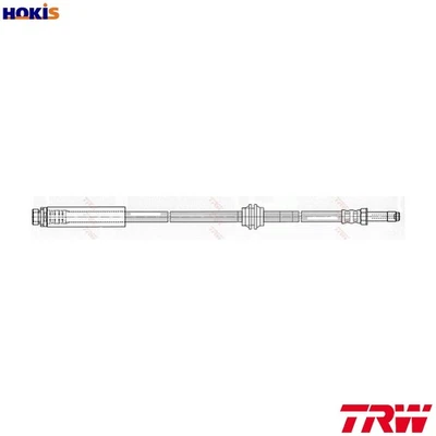 BRAKE HOSE PHB509 FOR FORD FOCUS/C-MAX/II QQDC/Q7DA/QQDA/QQDB 1.8L HHDB 1.6L - Image 1 of 4