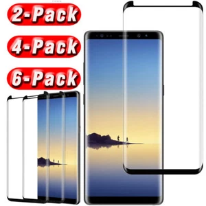 Funda protectora de pantalla de vidrio templado amigable para Samsung Galaxy Note8 - Imagen 1 de 15