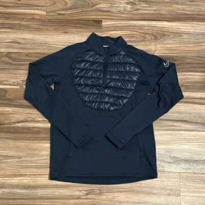 Nike Therma Fit Hombres M Invierno Guerrero Fútbol Taladro Pullover Manga Larga 1/4 Cremallera Foto 1 de 4