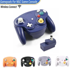Nintendo Gamecube Wavebird style Wireless Controller For Official GC Console - Picture 1 of 11