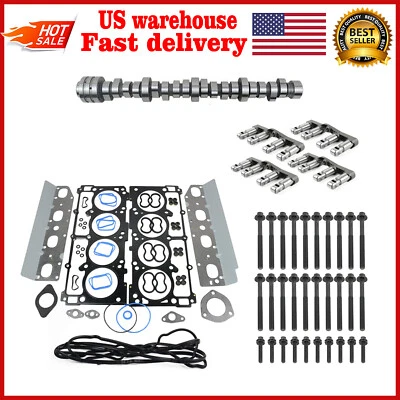 NON-MDS Lifters Camshaft Kit Fits Dodge Charger Chrysler 5.7L Hemi 09-15 Foto 1 de 4