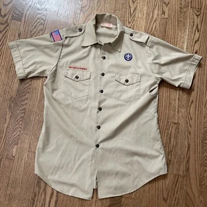 Boy Scouts Of America Official Mens Shirt, Sz. L - Picture 1 of 7