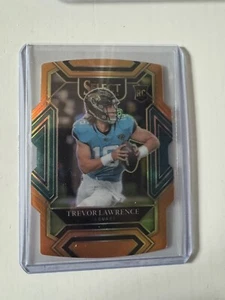 2021 Panini Select Die-Cut Orange #143 Trevor Lawrence /249 RC Rookie JAGUARS - Picture 1 of 2